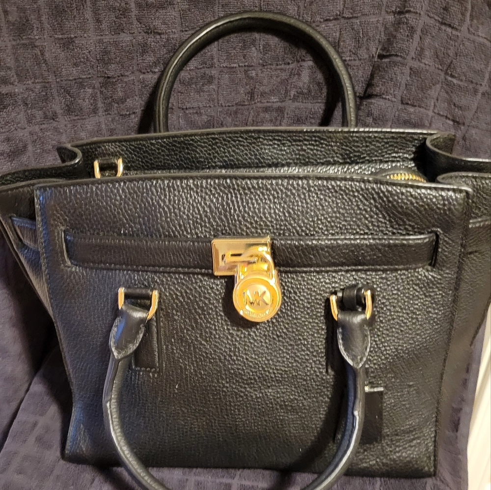 Michael Kors leather satchel